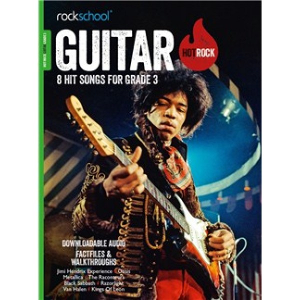 Rockschool: Hot Rock Guitar - Grade 3 (Book/Audio Download)